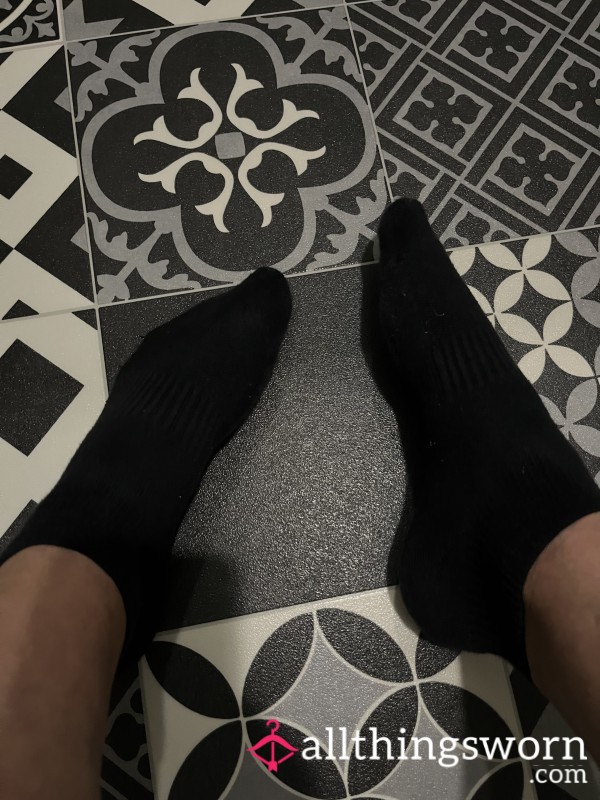 Sweaty Running Socks