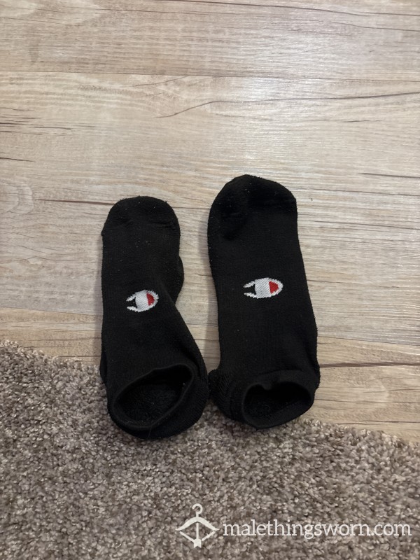 Sweaty Running Socks