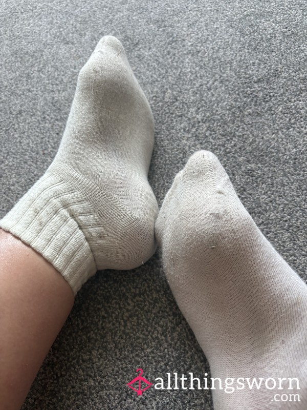 Sweaty Running Socks
