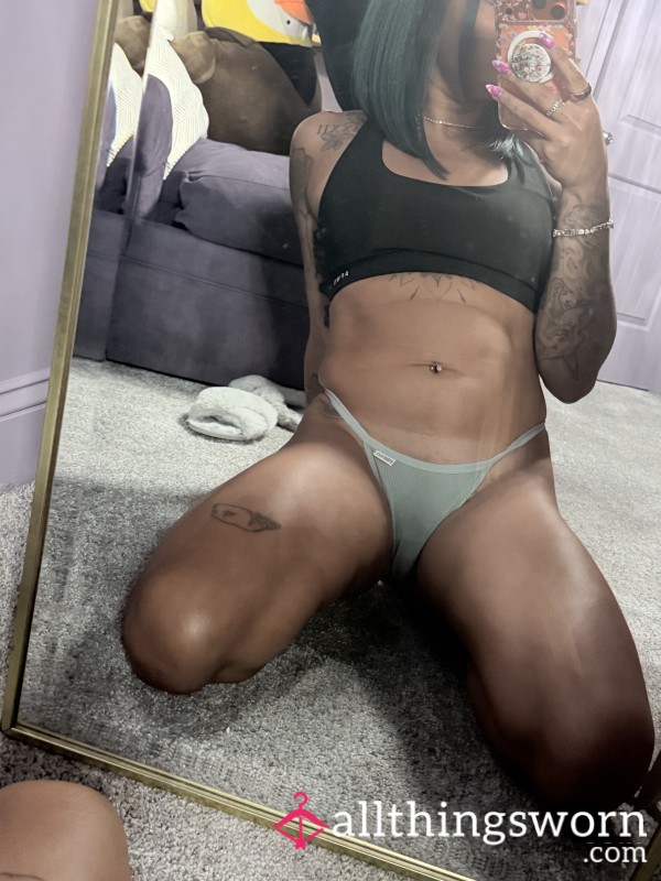 Sweaty Sage Thong