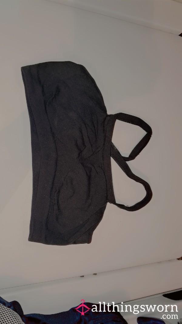 Sweaty & S**y Black Sports Bra