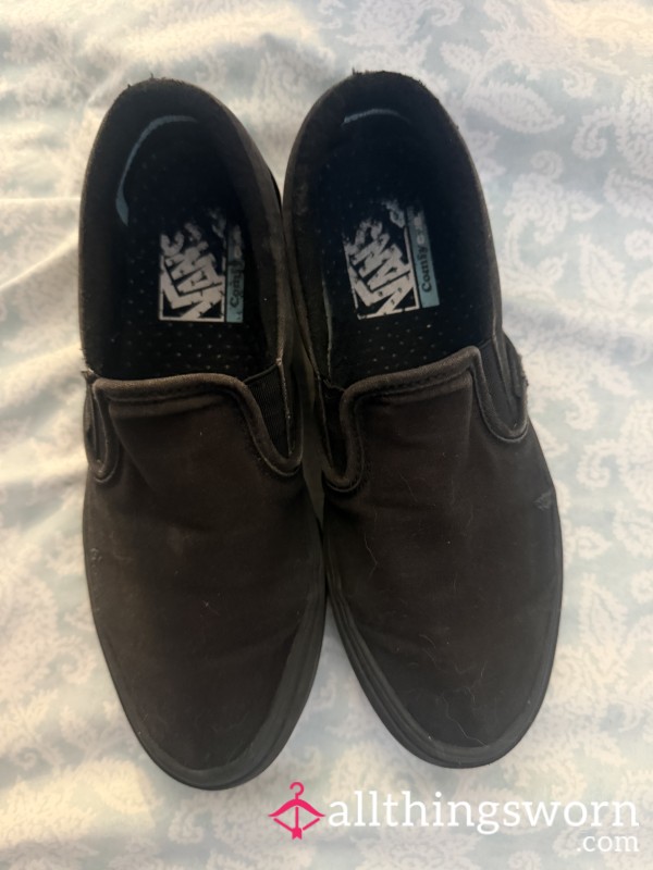Sweaty Slip On Black Vans
