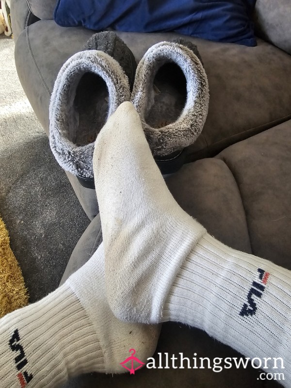 Sweaty Slipper Fila Socks