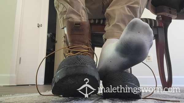 Sweaty Socks After A Day Of Work