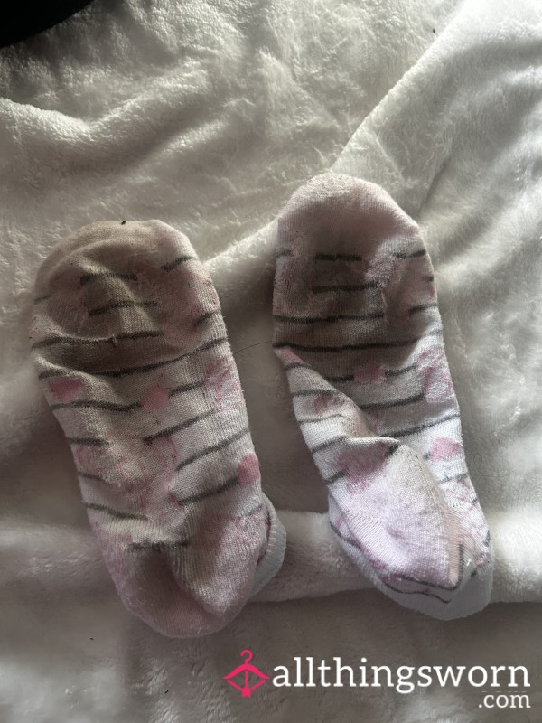 Sweaty Socks After A Full Shift Of Work
