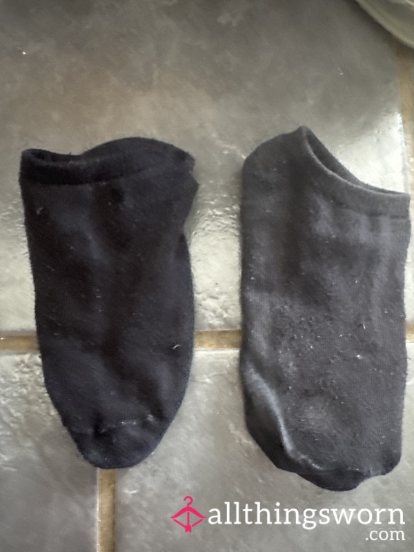 Sweaty Socks After Long Workout At The Gym