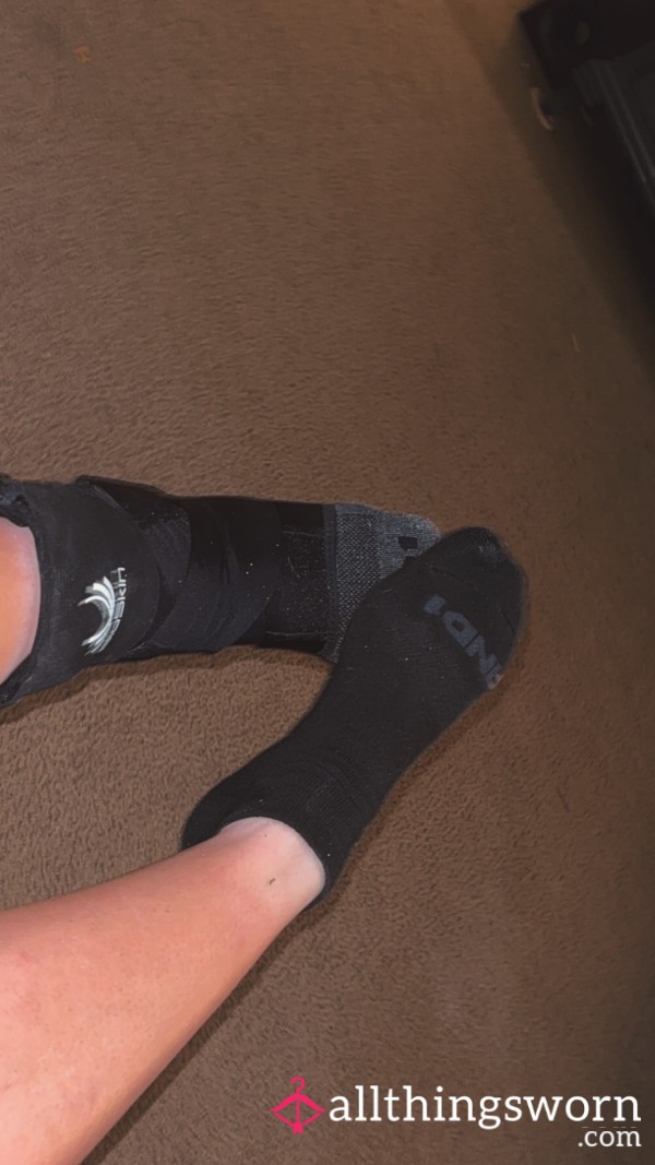 Sweaty Socks From A Work Day