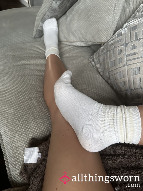 Sweaty Socks From Being Out In The Sun All Day