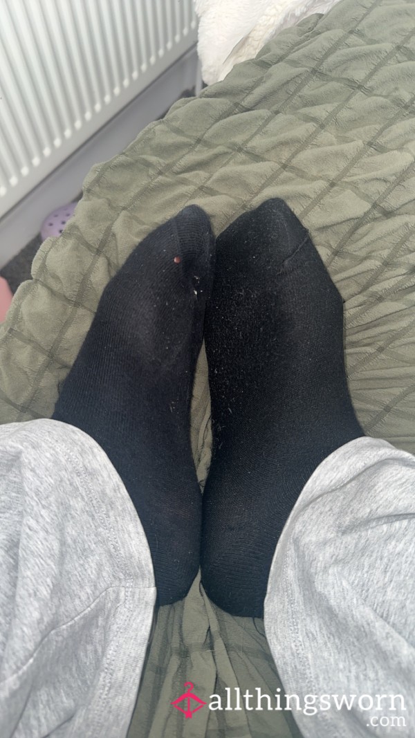 Sweaty Socks Worn For All Day🫢