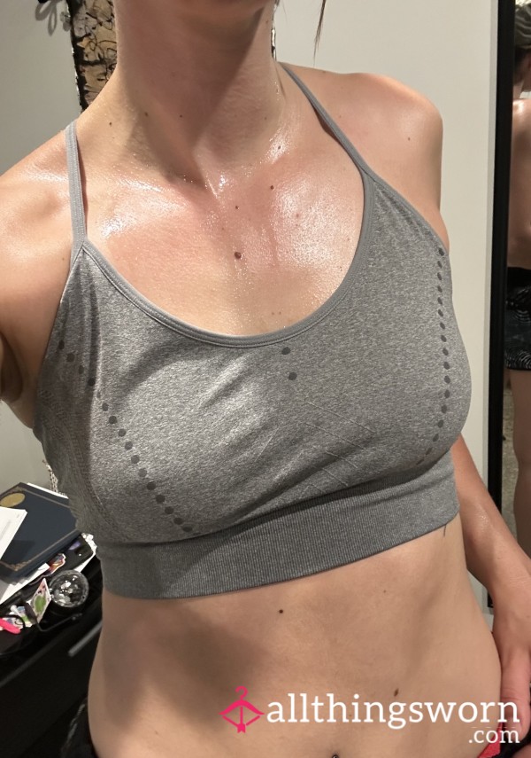 Sweaty Sports Bra