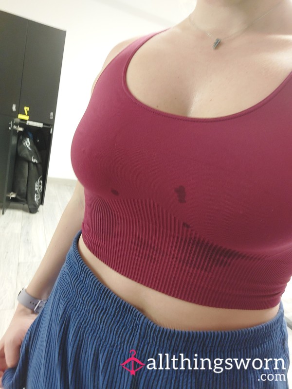 Sweaty Sports Bra
