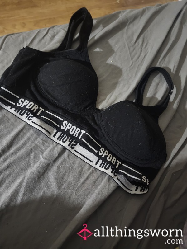 Sweaty Sports Bra