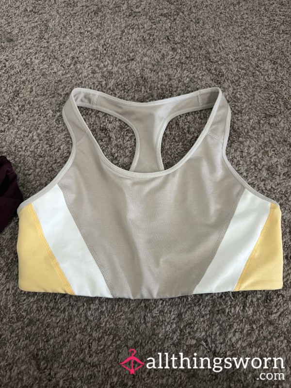 Sweaty Sports Bra