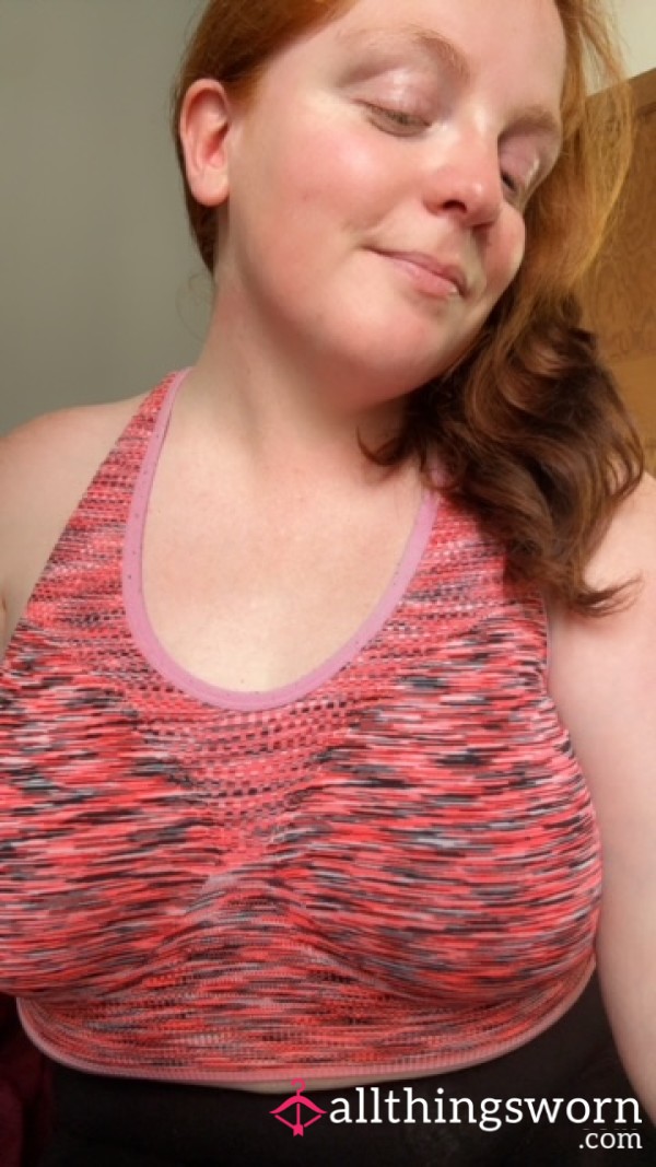 Sweaty Sports Bra Size Large 38G