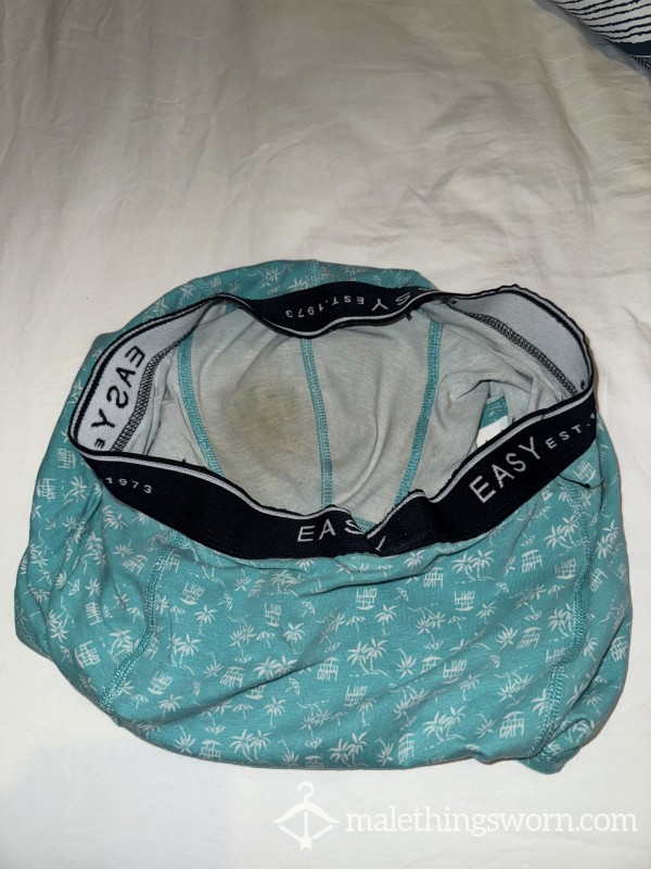 Sweaty Stained Post Gym Underwear