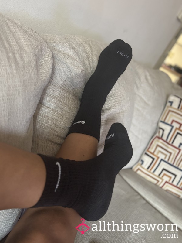Sweaty Stay Home Nike Socks