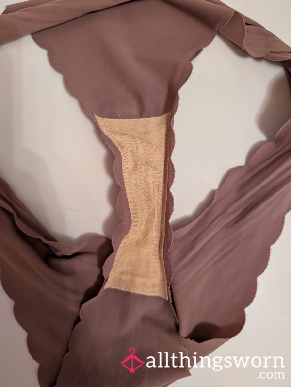 Sweaty Sticky Running Panties