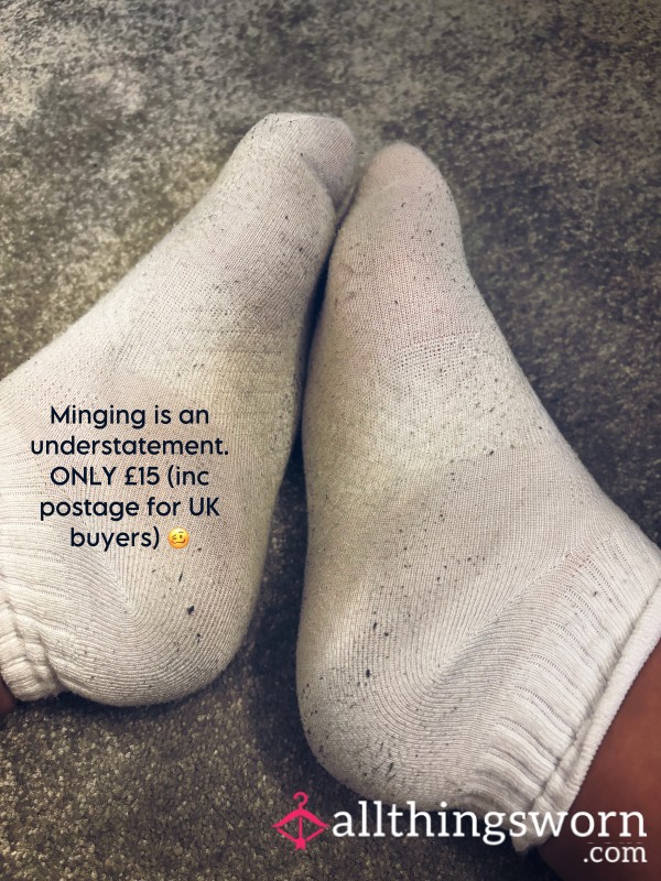 Sweaty, Stinking Socks - We’re Once White 😉 (3-day Wear)