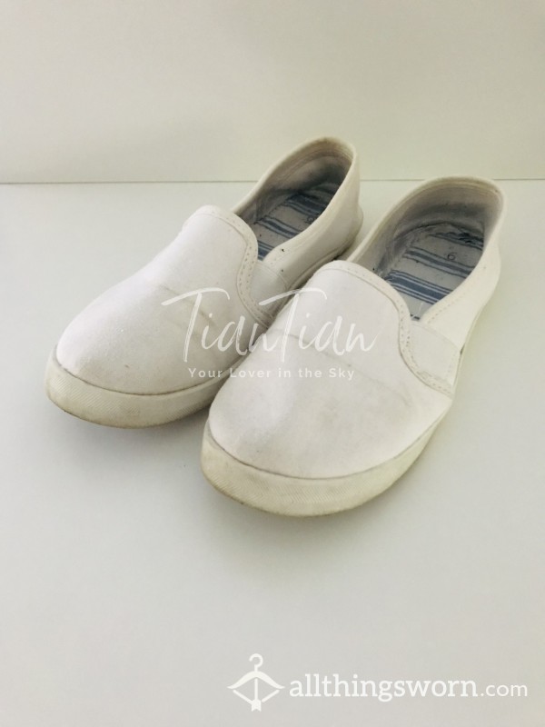 Sweaty And Stinky Canvas Flats - Sold