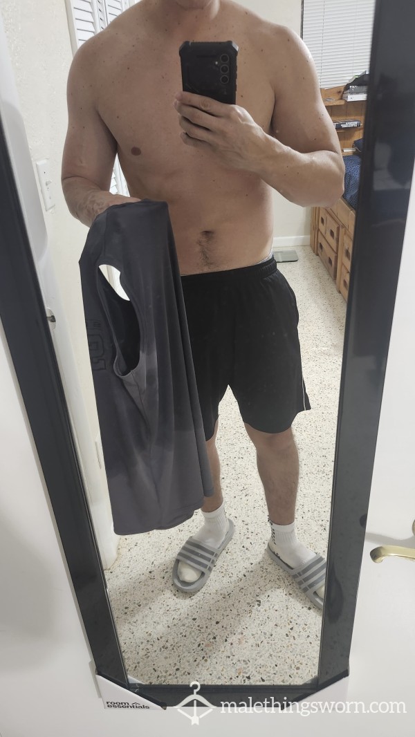 Sweaty Tank After 90 Minutes Of Soccer