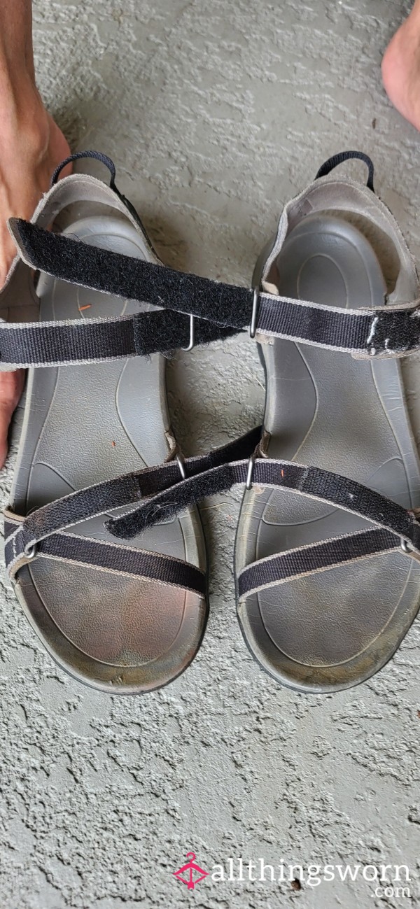 Sweaty Teva Sandals