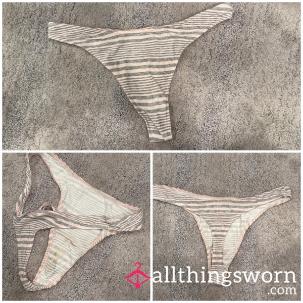 Striped Thong