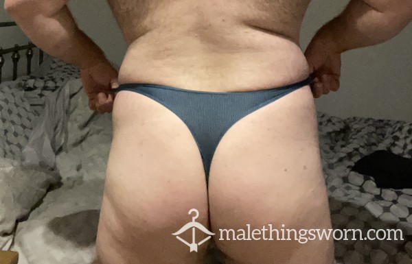 Sweaty Thong With Pre In The Pouch