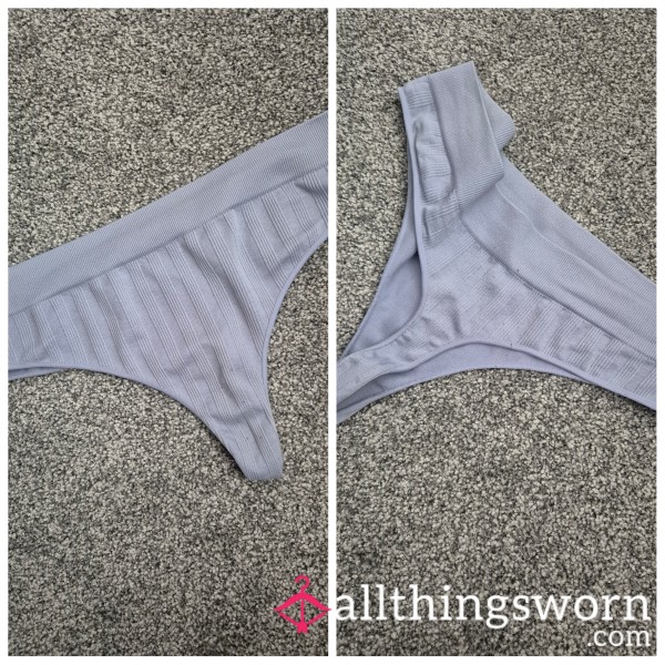 Sweaty Thong - Worn All Day At Work, Slept In And Then Done A Workout 💦