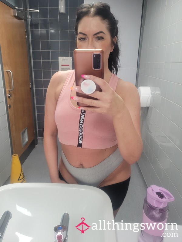 Sweaty Thong Worn At The Gym
