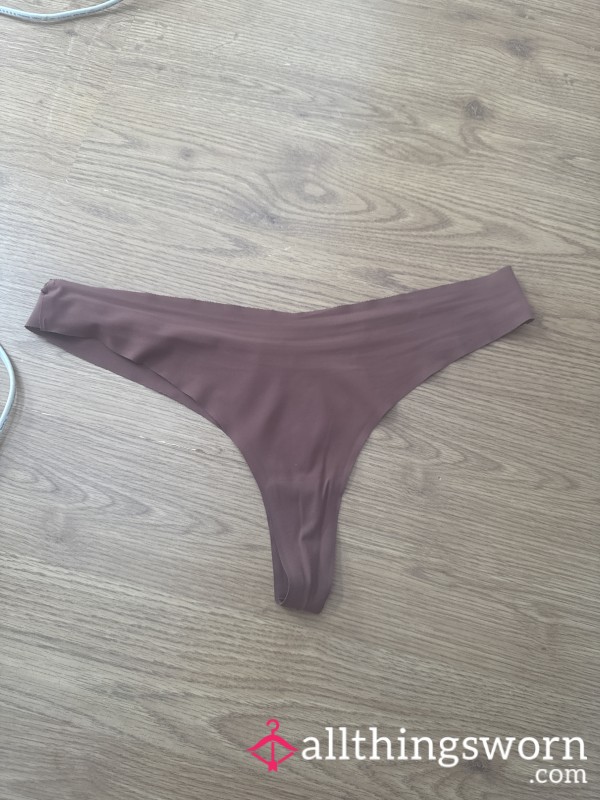 Sweaty Thongs Done A Good Work Out At The Gym