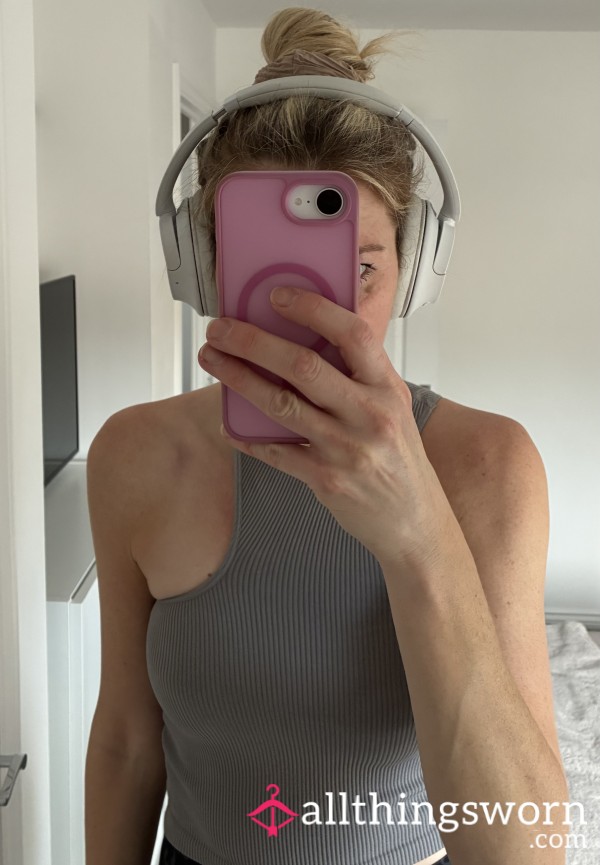 Sweaty Tight Vest Top