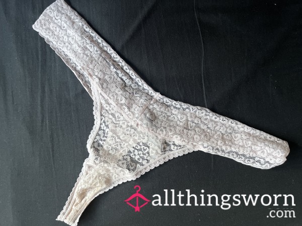 Sweaty Trampolining Thong