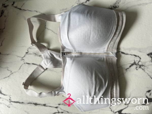 Sweaty Under Armor Gym Bra