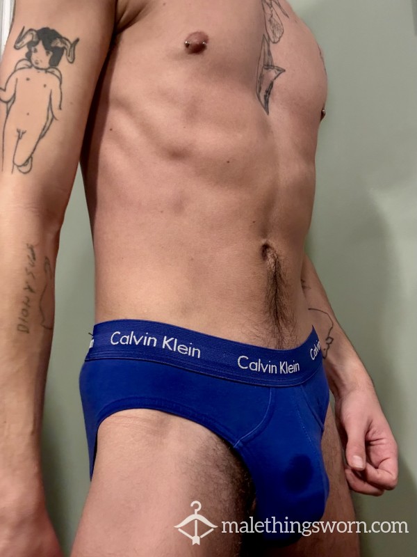 Sweaty Used Calvin Briefs