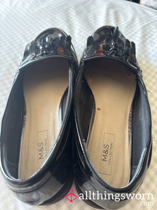 Sweaty Well Used Work Shoes