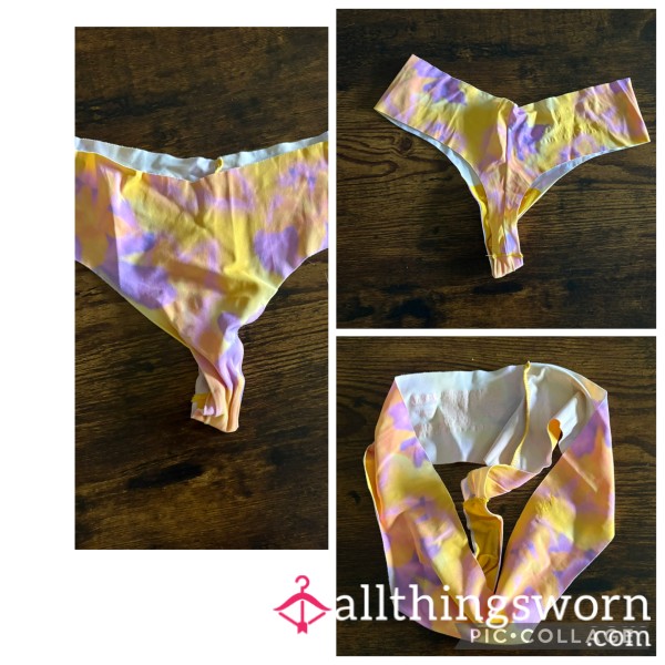 Sweaty Well Worn Night Time Thong