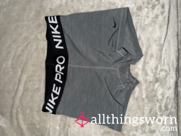 Sweaty, Well-worn Nike Pro Spandex 🖤🔥
