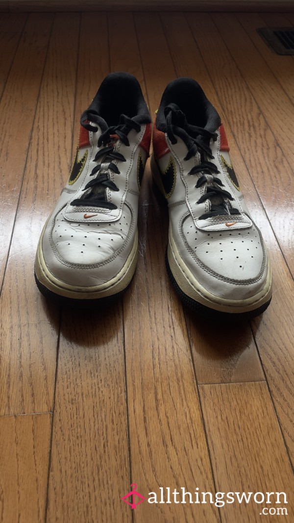 Sweaty Well-Worn Air Force 1s
