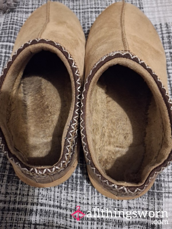 Sweaty Well Worn Slippers