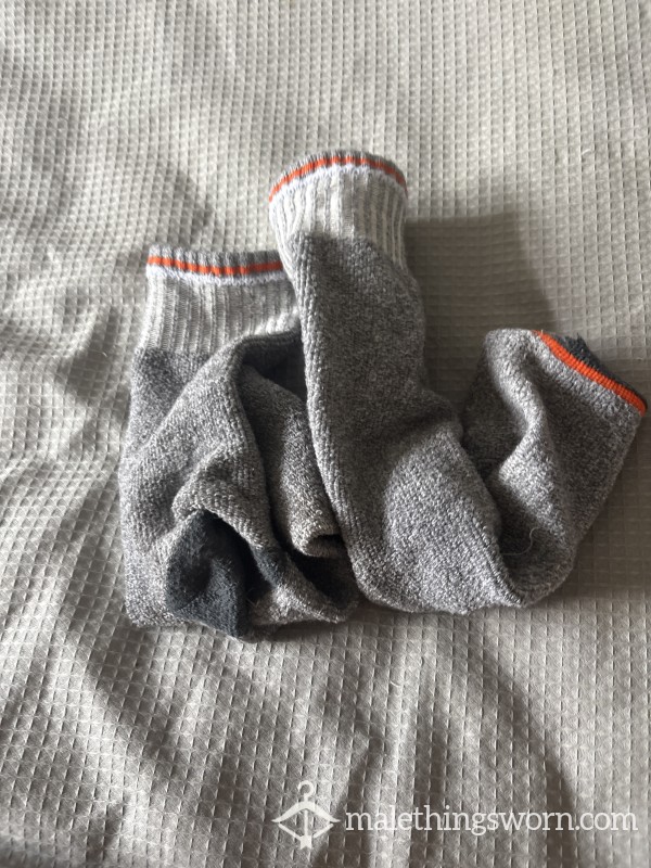 Sweaty Well Worn Work Socks