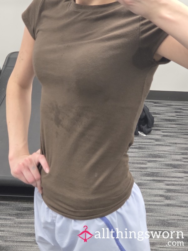 Sweaty Wet Gym Shirt Xs 😆😊