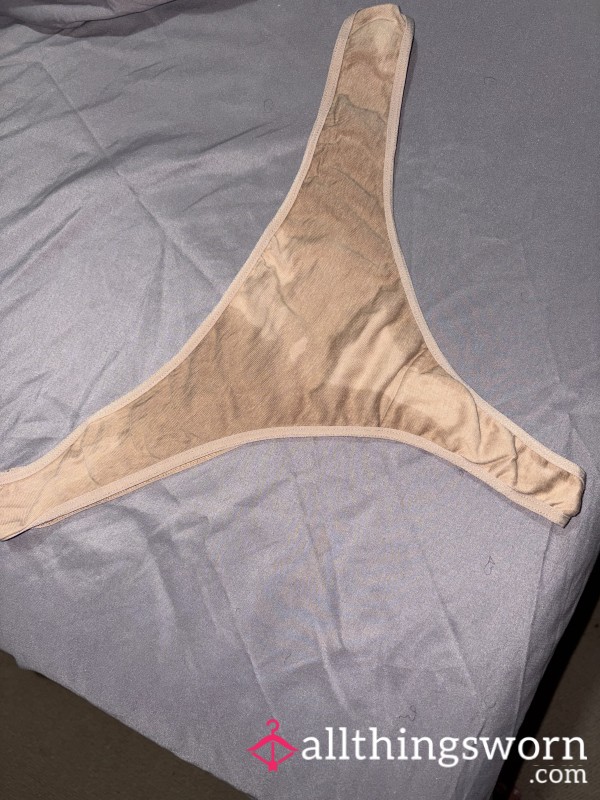 Sweaty Wet Thongs From Gym