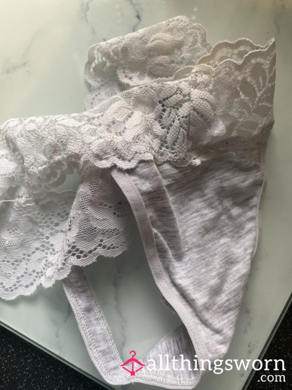 Sweaty Wet Thongs Packed Up And Ready To Go