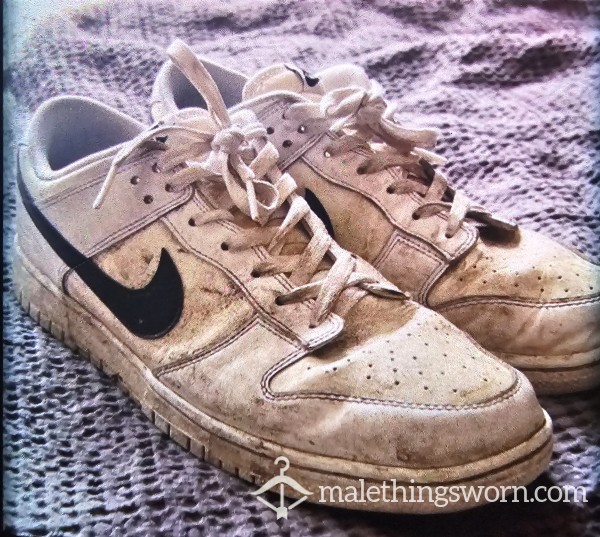Sweaty White Nike Dunks