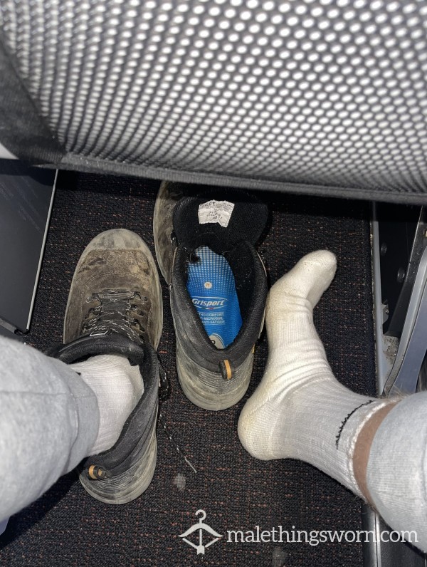 Sweaty White Nikes