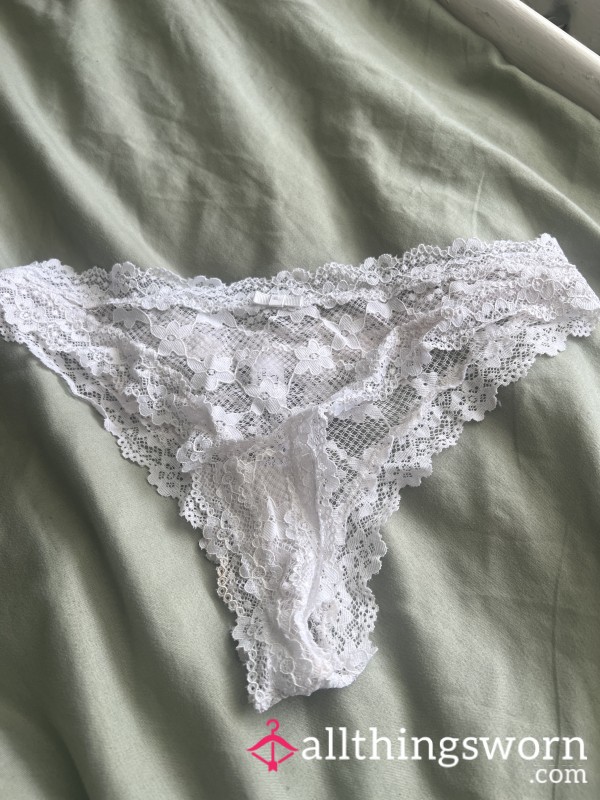 Sweaty White Panties In Different Colours