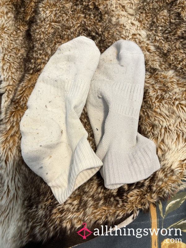 Sweaty White Socks