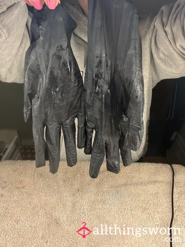 Sweaty Work Gloves