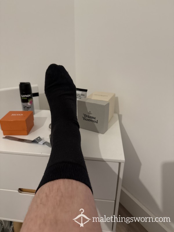 Worn Cabin Crew Socks – Drenched From Duty