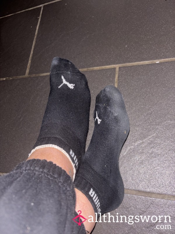 Sweaty Work Socks …
